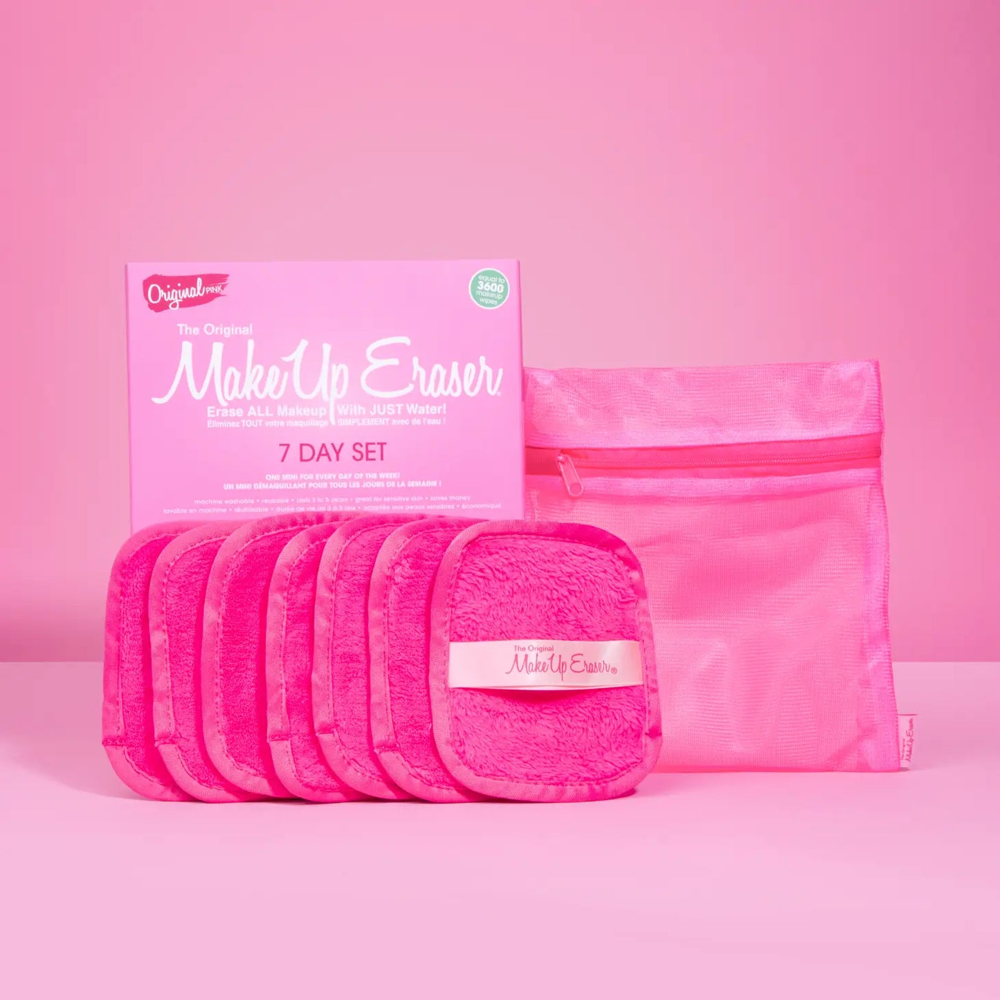 Original Pink 7-Day Set MakeUp Eraser