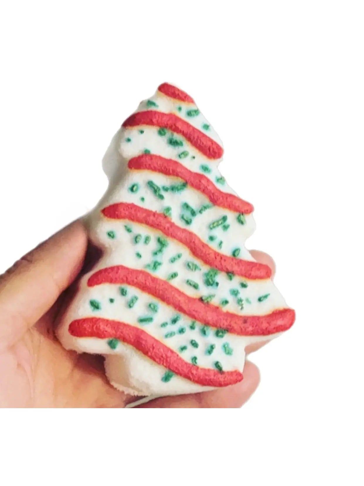 Christmas Tree Cake Bath Bomb