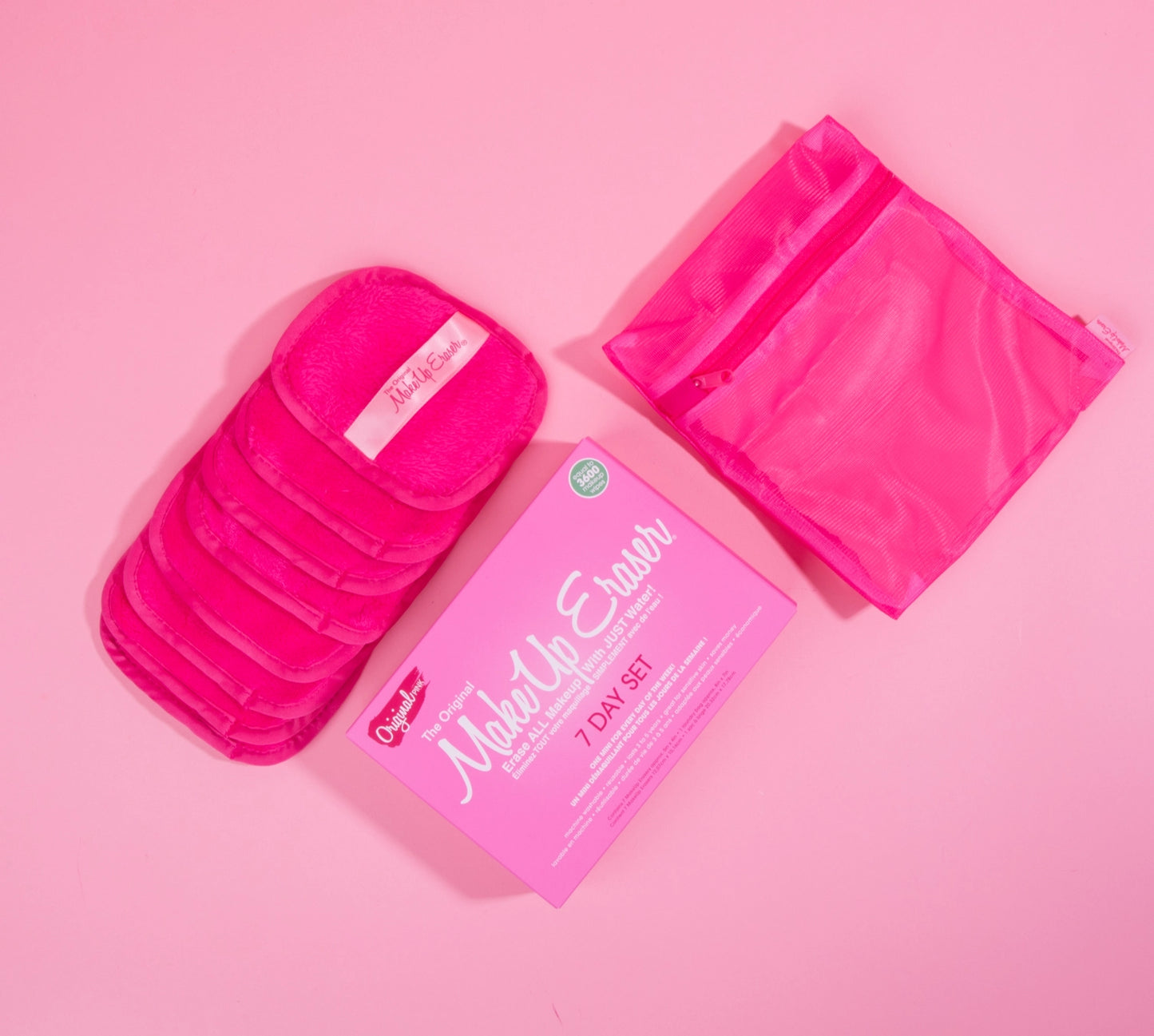 Original Pink 7-Day Set MakeUp Eraser
