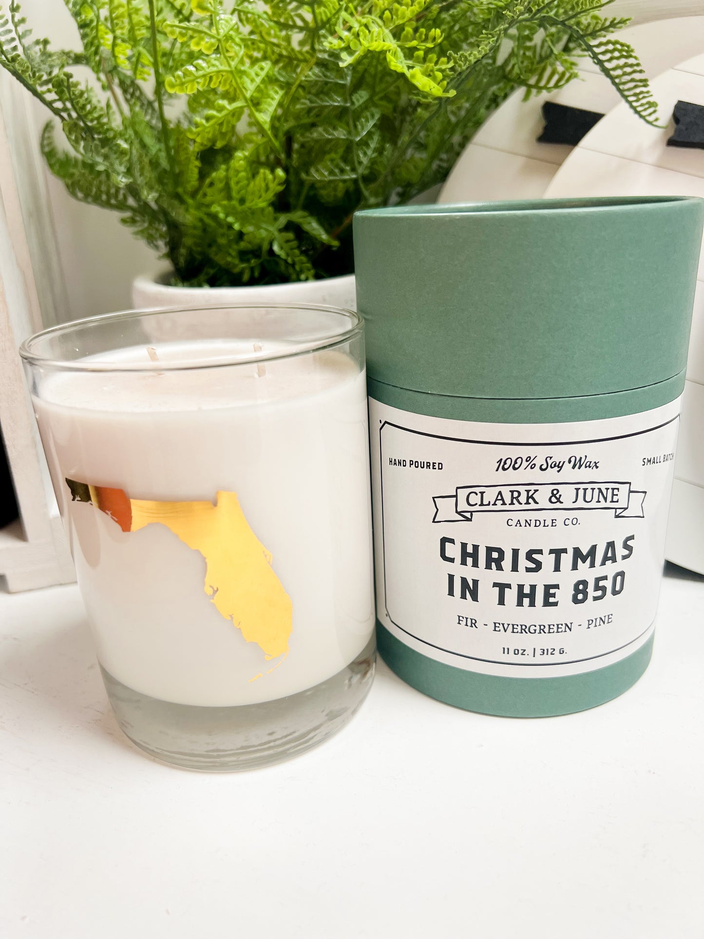Christmas In The 850 Candle
