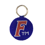 Florida Gators Beaded Keychain
