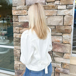 Swift and Chic Denim Jacket | Back View