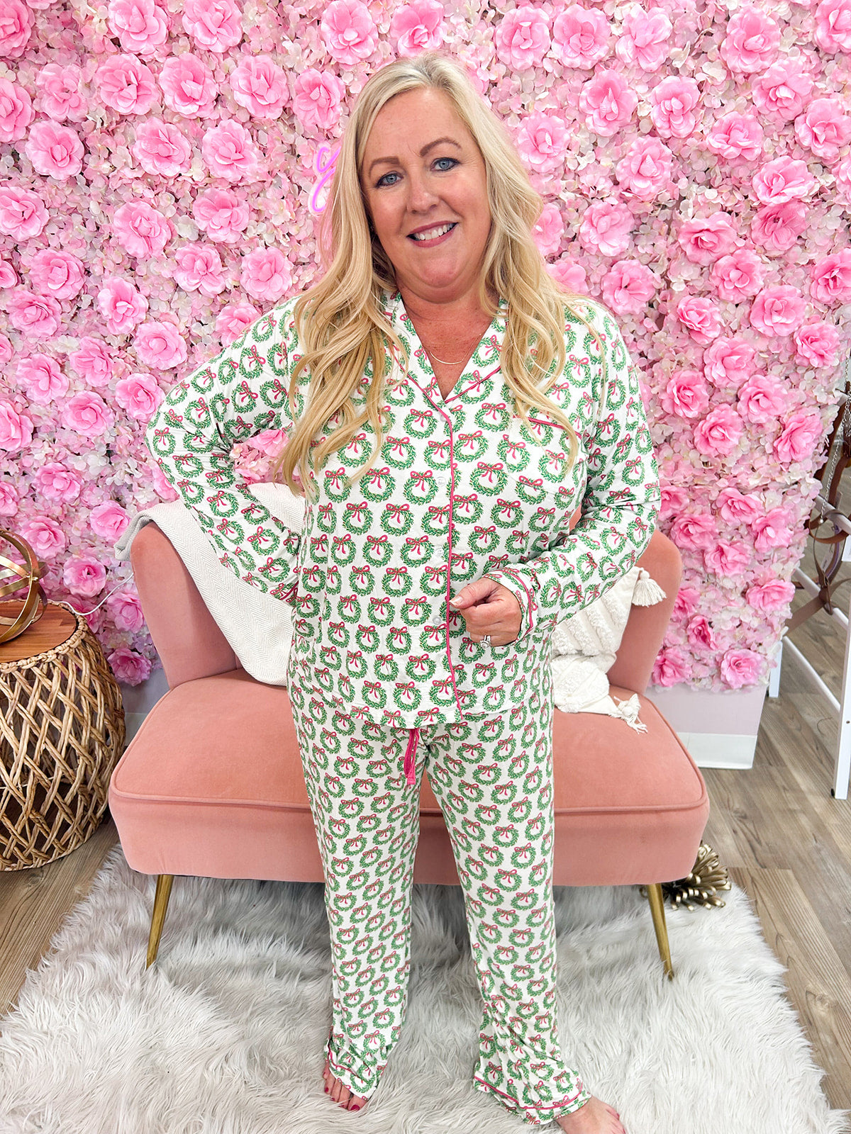 Charlotte Good Tidings Pajama Set