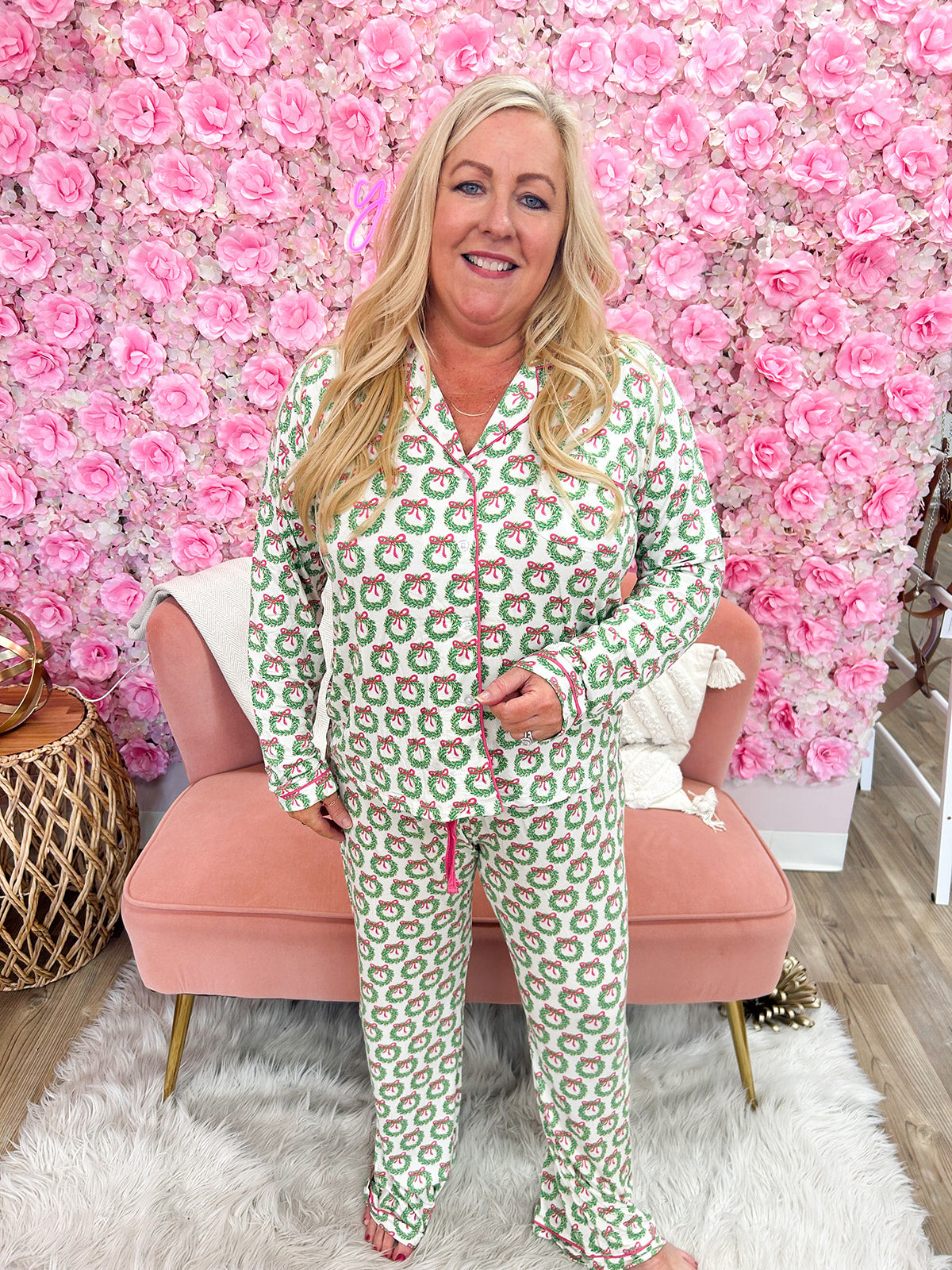 Charlotte Good Tidings Pajama Set