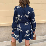 Bonfire Nights Embroidered Mini Dress