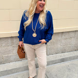 Royalline Double Seam Sweater