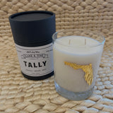 Tally Soy Wax Candle | Front View