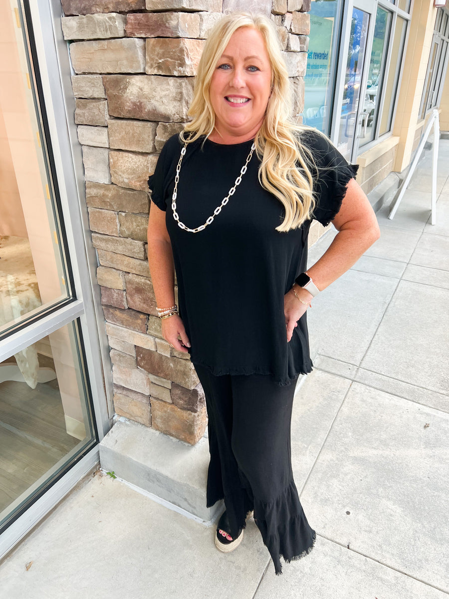 Promising Smile Round Neckline Top The Pink Pineapple Tallahassee Fl