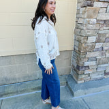 Full Of Worth Linen Button Down