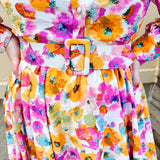{FINAL SALE} Garden Gathering Shirt Dress