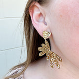 Fall Francesca Drops in Gold Glitter/Brighter Days