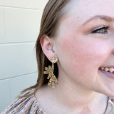Fall Francesca Drops in Gold Glitter/Brighter Days