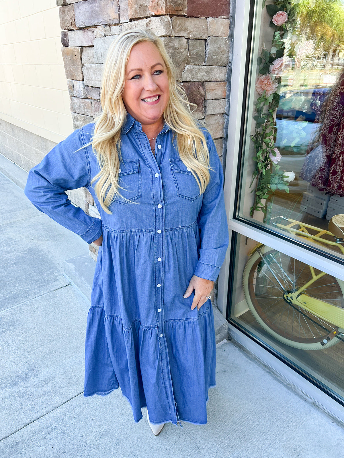 The Jessie Denim Dress