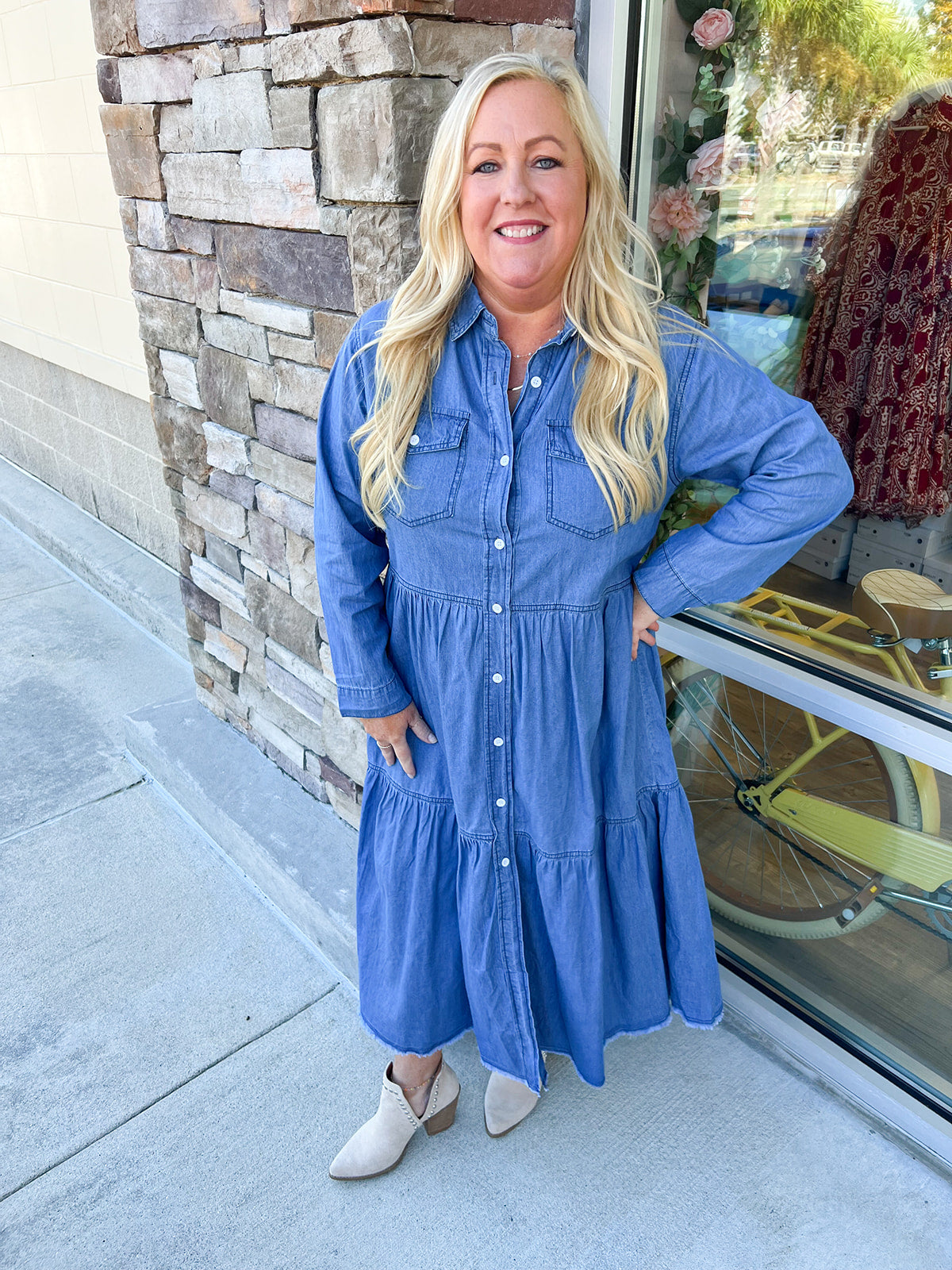 The Jessie Denim Dress