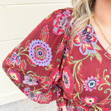 Autumn Treasures Tiered Dress