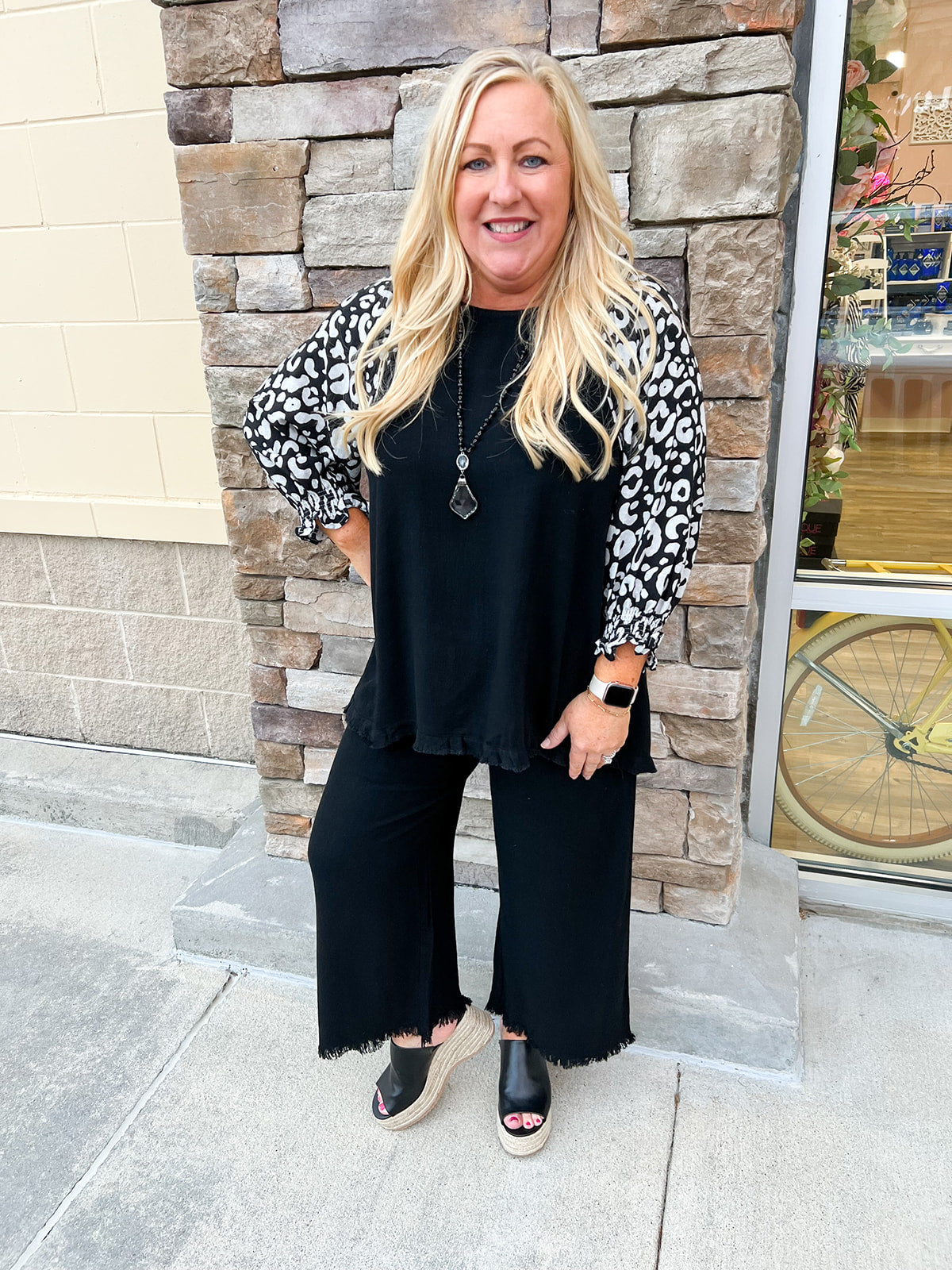 Confidence is Key Leopard Top