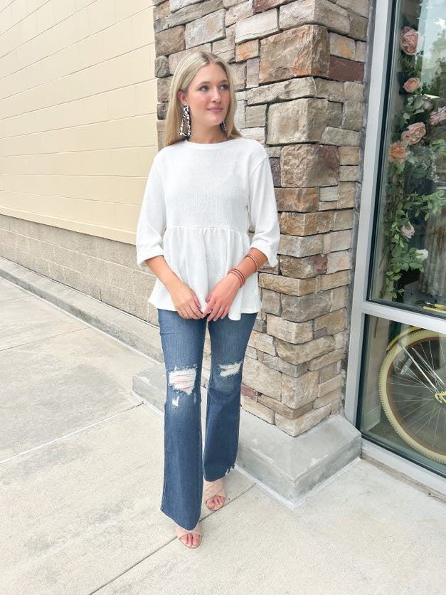 Sweet Allure Babydoll Top | Styled View