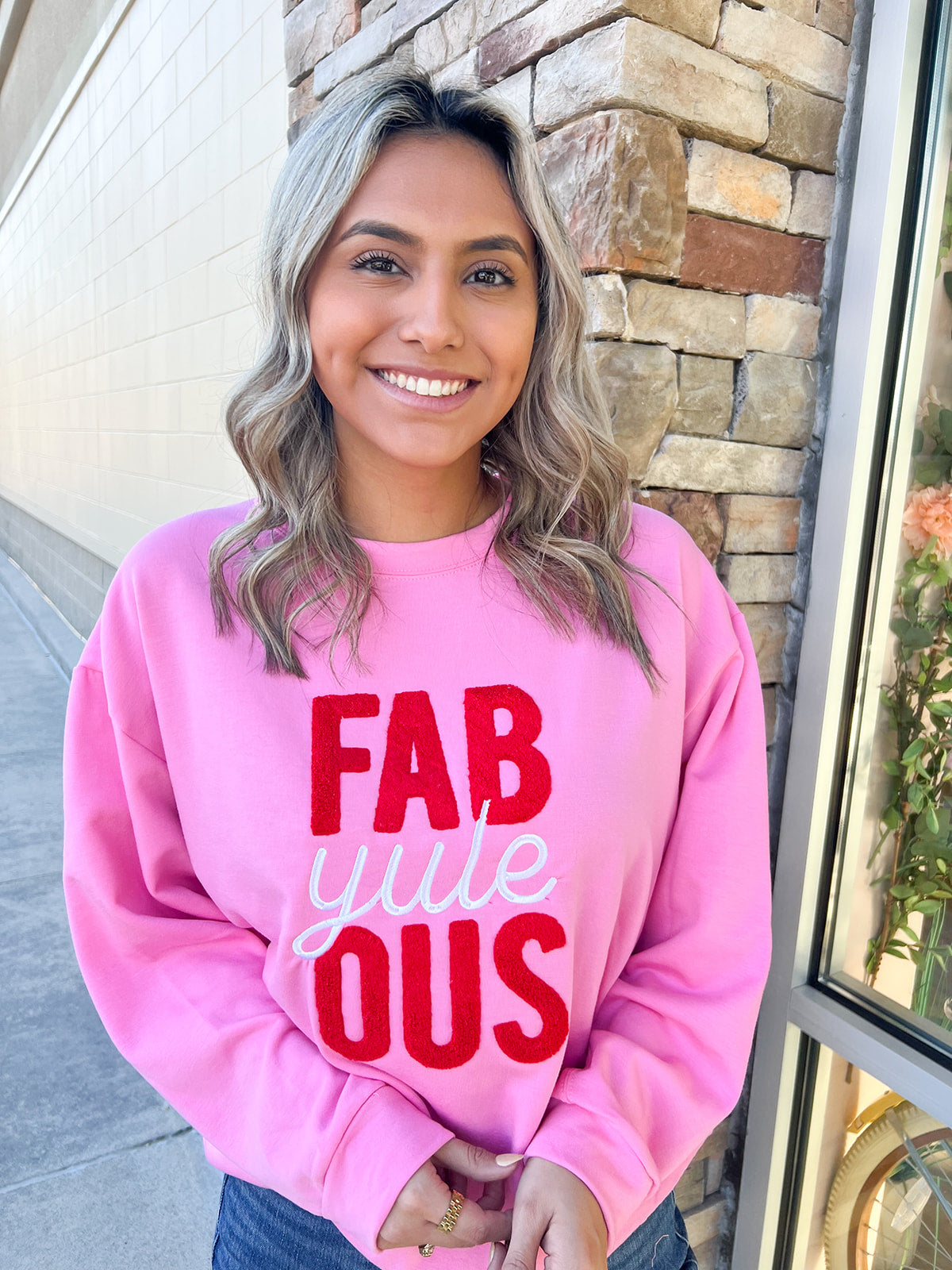 Jules Fab-Yule-Ous Sweatshirt | Front View