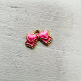 Pink Bow Charm