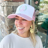 The Pink Pineapple Trucker Pink Hat