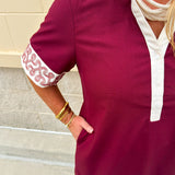 Embroidered Haven Mini Dress