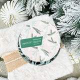 Capri Blue Holiday Pattern Play Crystal Pine Candle 19oz Jar