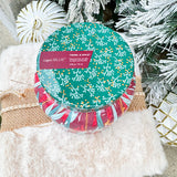 Capri Blue Holiday Pattern Play Tinsel and Spice Candle 19oz Jar