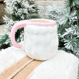 Sweet Grace Collection Candle- Pink Santa Mug