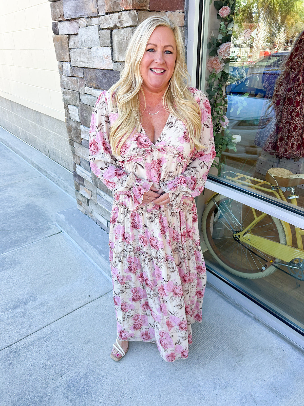 Sonoma Breeze Floral Maxi Dress