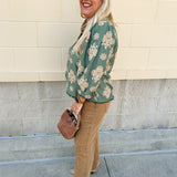 Olive Lane Ric-Rac Blouse