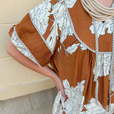 Autumn Garden Babydoll Dress