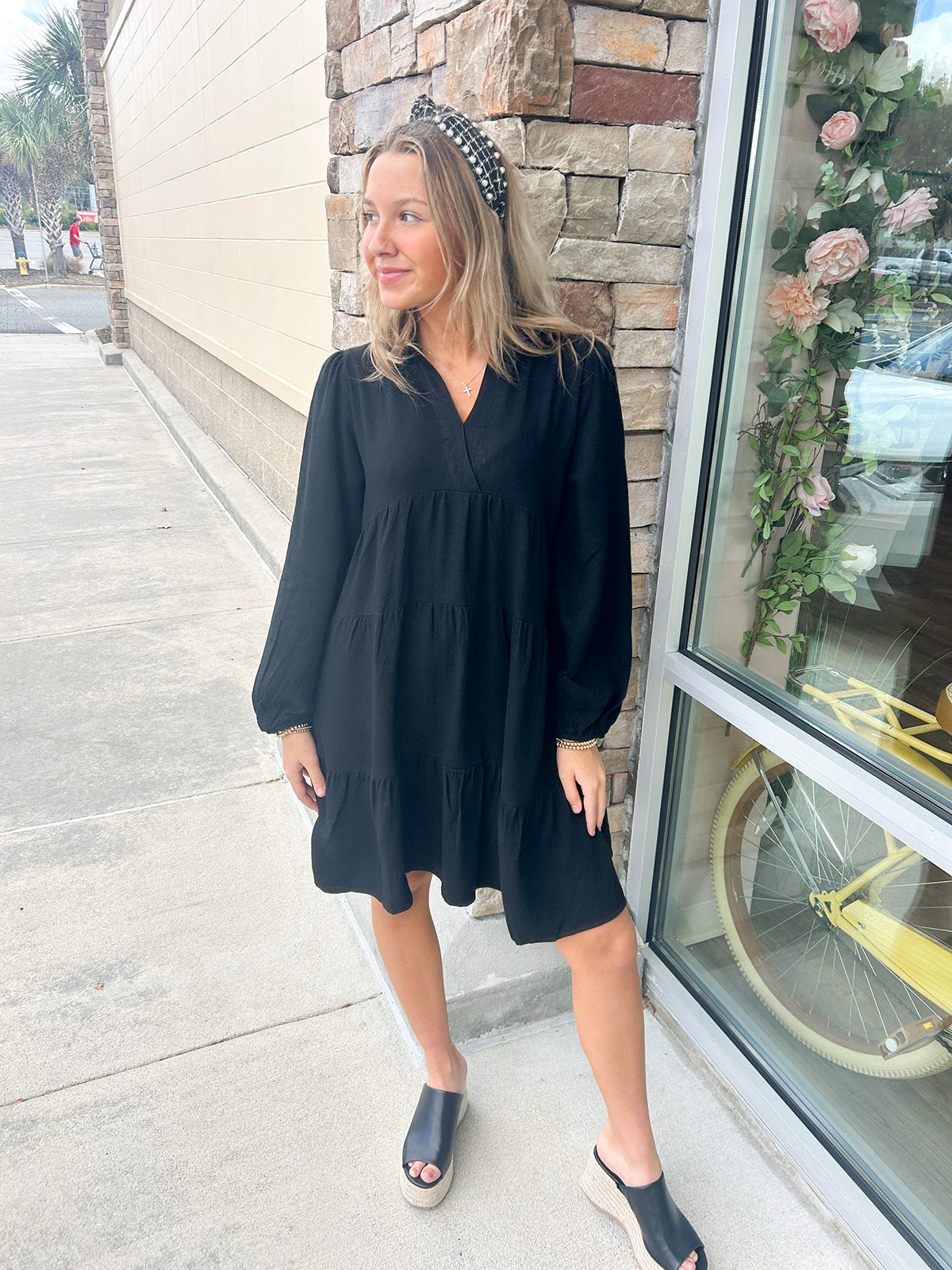 For The Record Tiered Dress