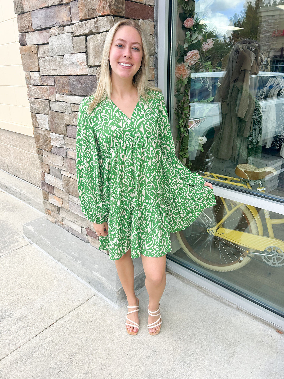 Favorite Routine Tiered Mini Dress