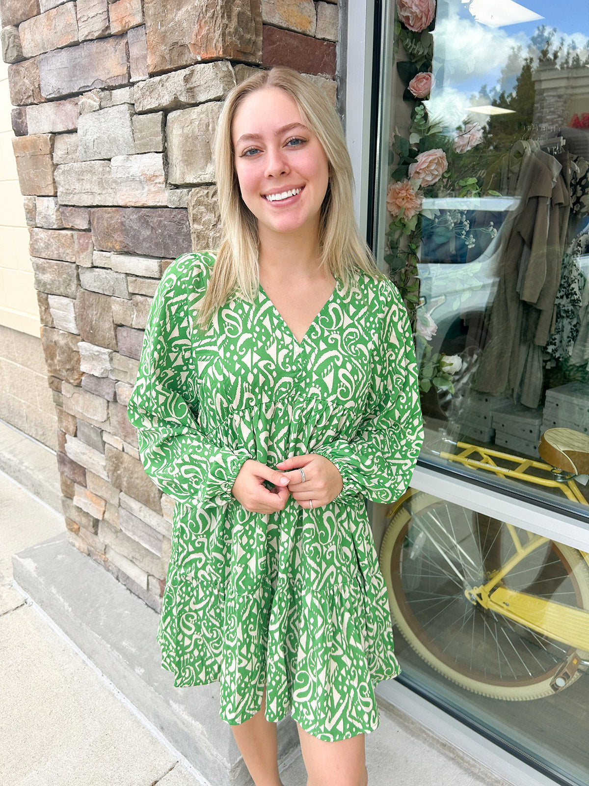 Favorite Routine Tiered Mini Dress