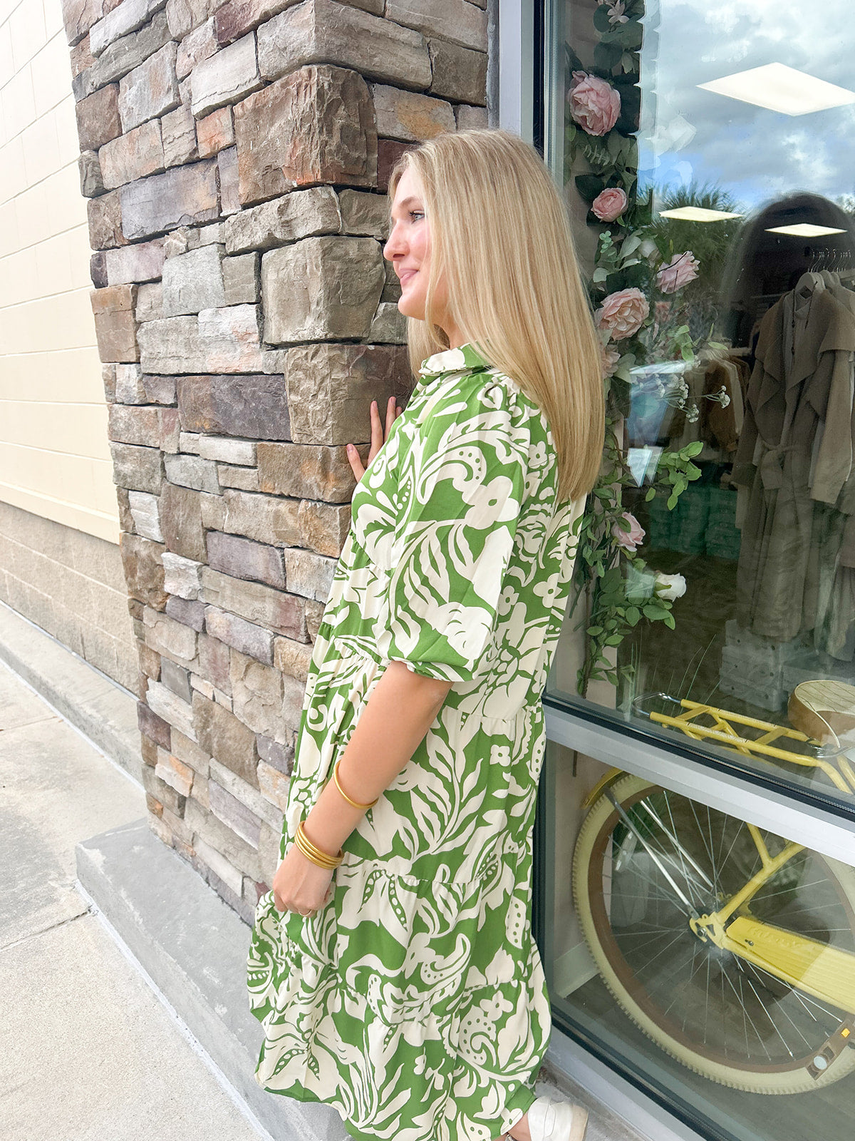 Wonderful Afternoon Floral Dress