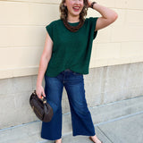 Ash Jade Center Seam Sweater