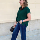 Ash Jade Center Seam Sweater