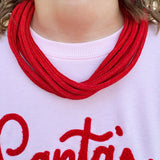 Rachel Rope Necklace in Red