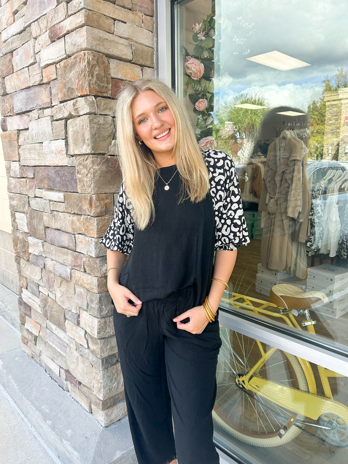 Confidence is Key Leopard Top