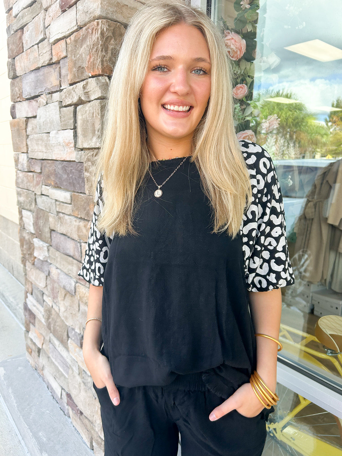 Confidence is Key Leopard Top