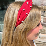 Krista Garnet Headband | Side View