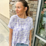 Cool Cruise Lavender Top