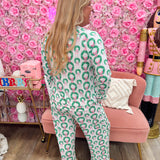 Holiday Wreaths Pajama Set