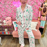 Holiday House Pajama Set