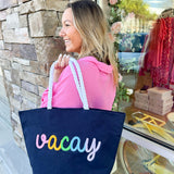 {FINAL SALE} Mudpie Vacay Beach Tote