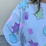 Mary Square Millie Gingerbread Sweatshirt