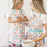 Mary Square Gingerbread Kids Apron