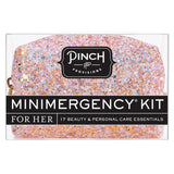 Rose Glitter Minimergency Kit