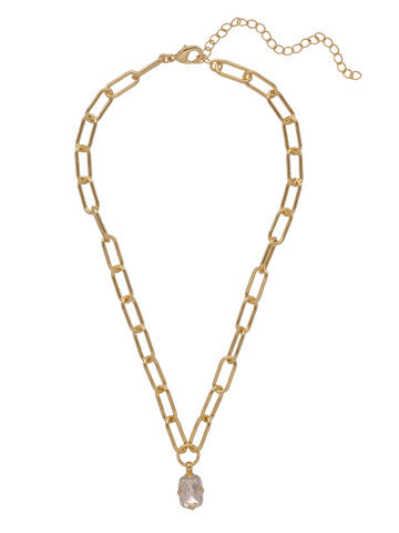Elegant pendant necklace with a delicate design and subtle sparkle, handcrafted for timeless style.