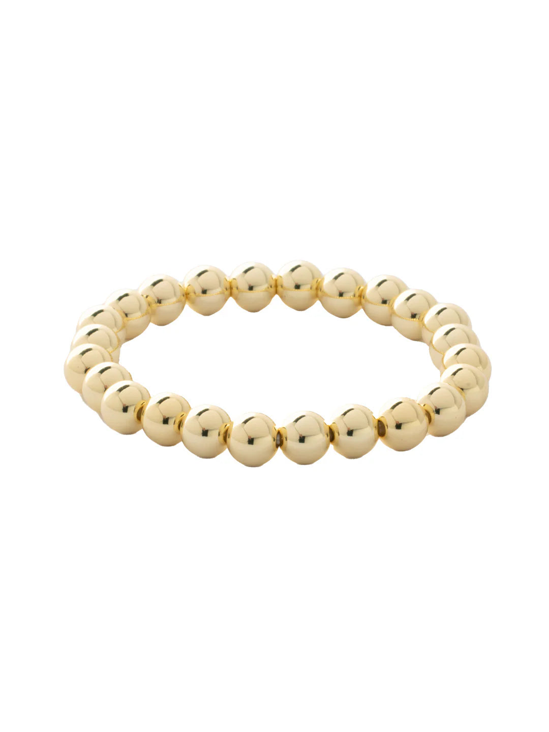 Elegant gold stretch bracelet with a timeless design, crafted for everyday wear and effortless layering.